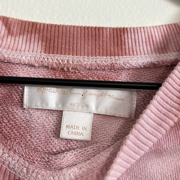 Spiritual Gangster Bridget Raglan Pullover Tie Dye Sweatshirt - Picture 6 of 10